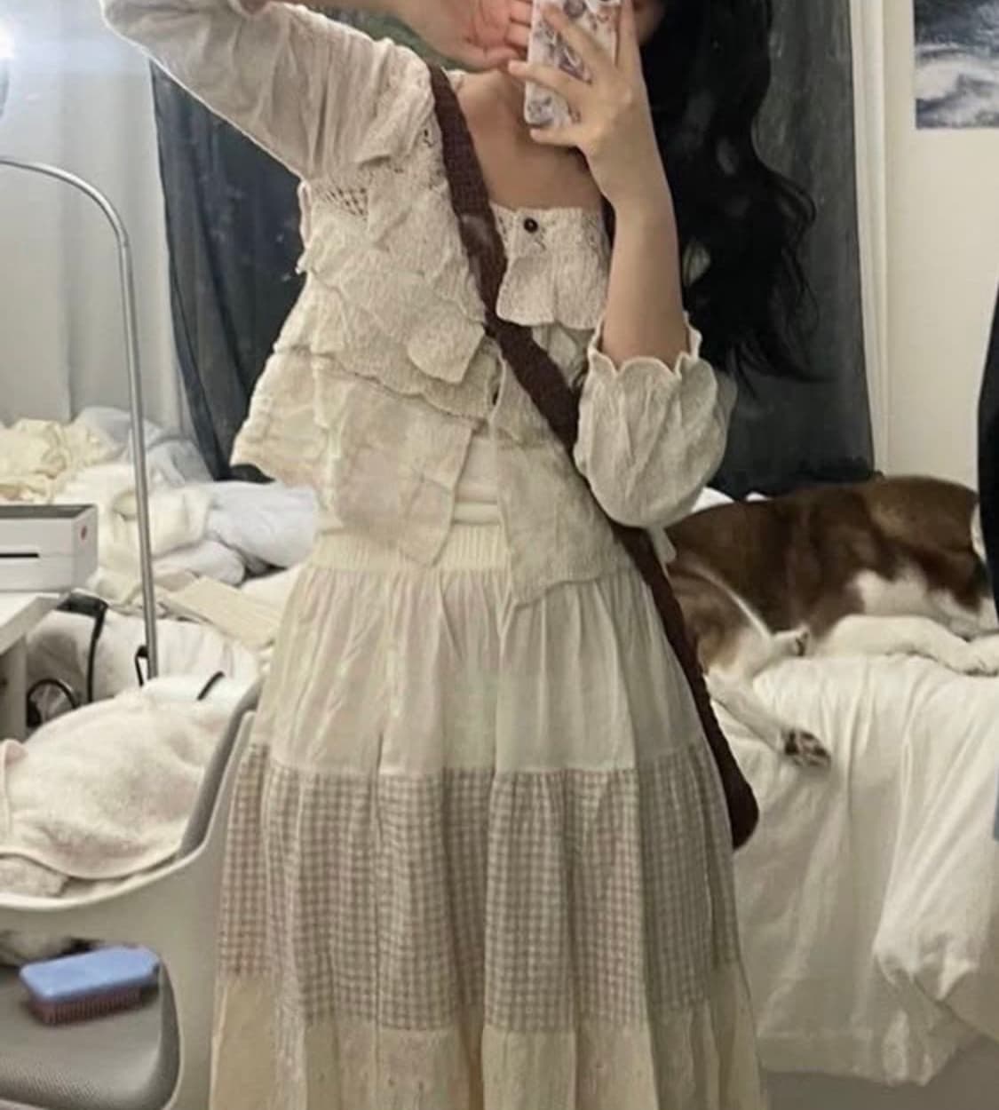 모리걸 빈티지 겨울 코디 랜박 랜덤박스 갸루 달천깔 페어리 상품이미지2