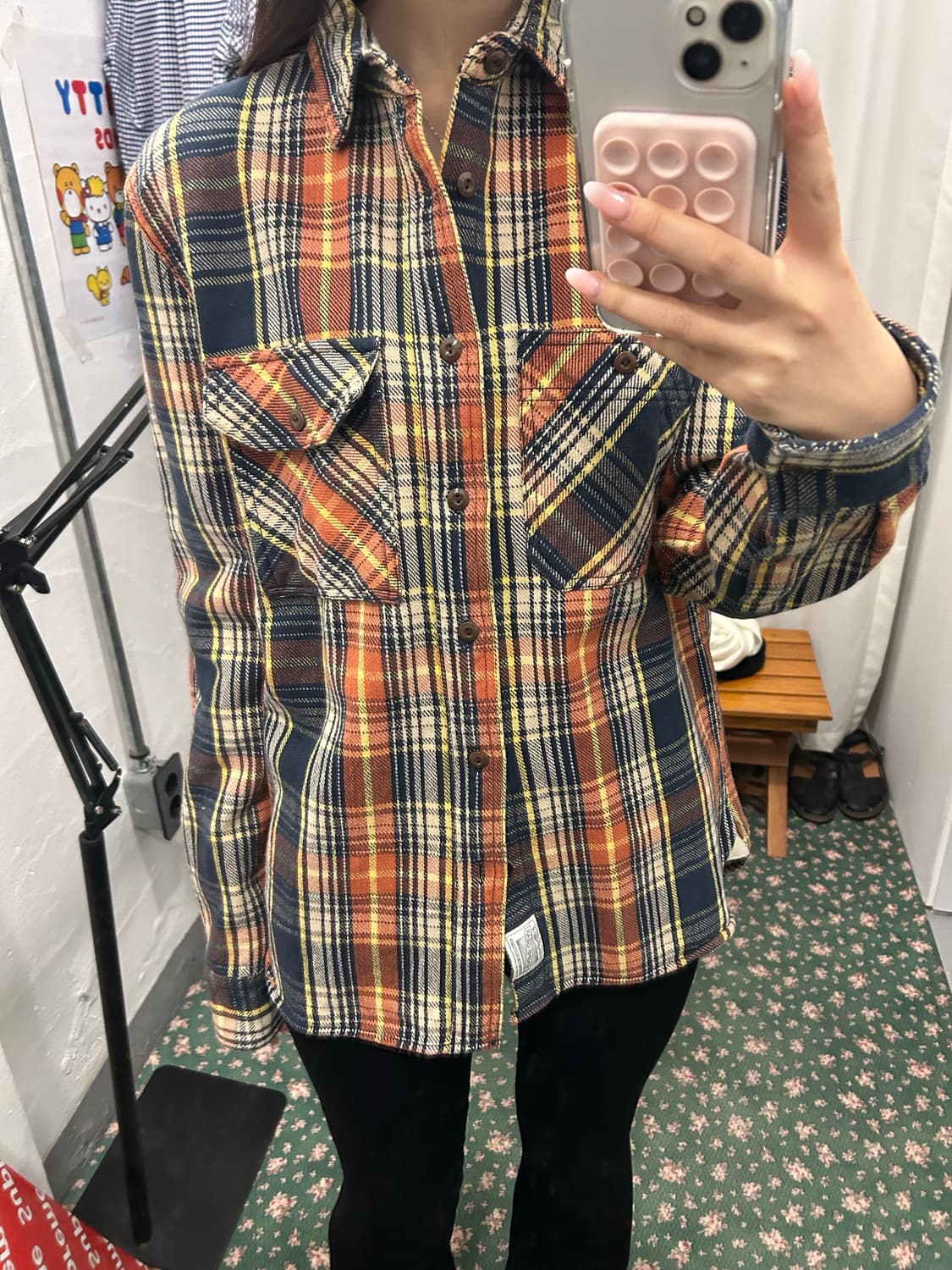 드님 denime gear jpn plaid shirt 상품이미지1