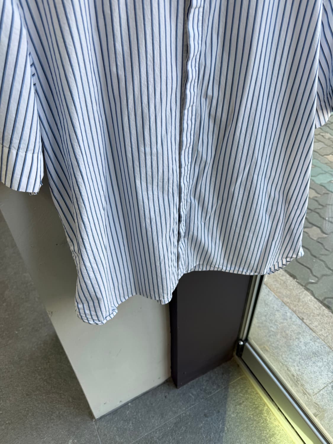 48(104)/ 준지 19-20S/S 스트라이프 셔츠 반팔 상품이미지4