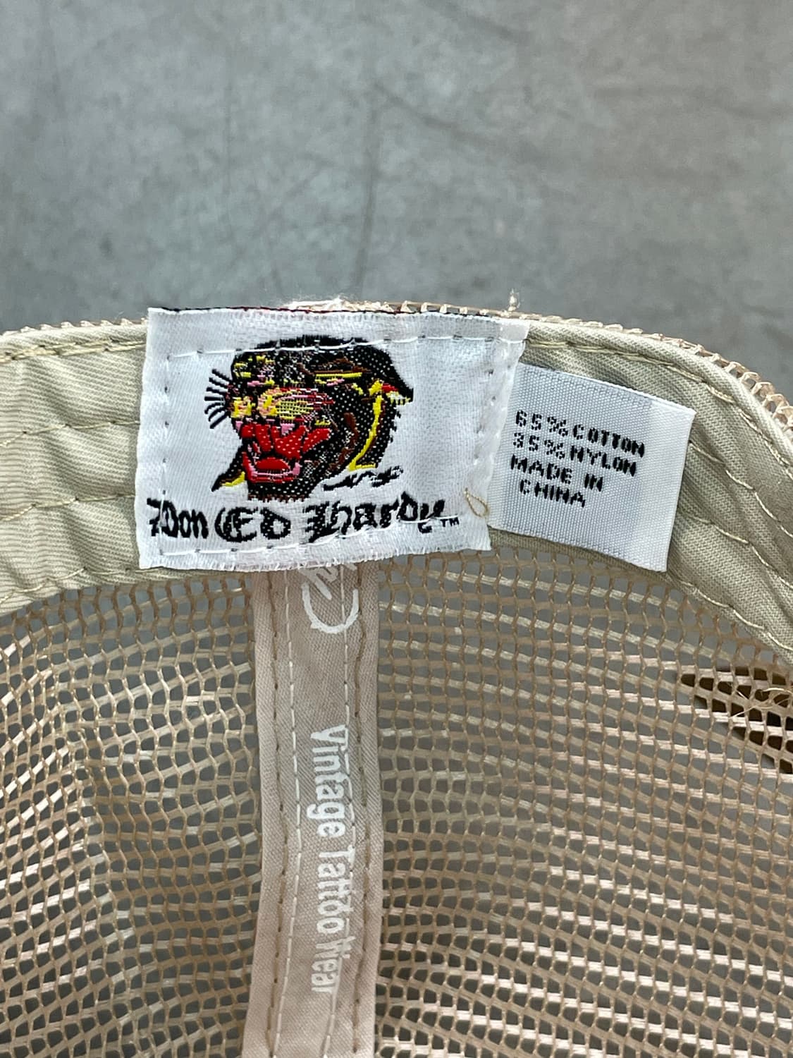 에드하디 데드스탁 스컬 메쉬캡 상품이미지7