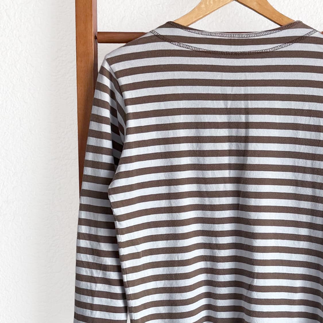 코코아 버튼 스트라이프 티 상품이미지7