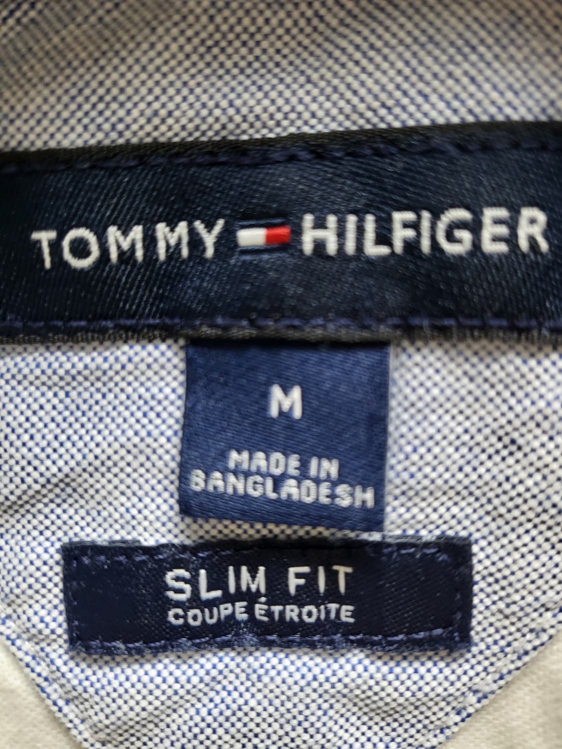 타미힐피거 흰색 셔츠 M 슬림핏 상품이미지3