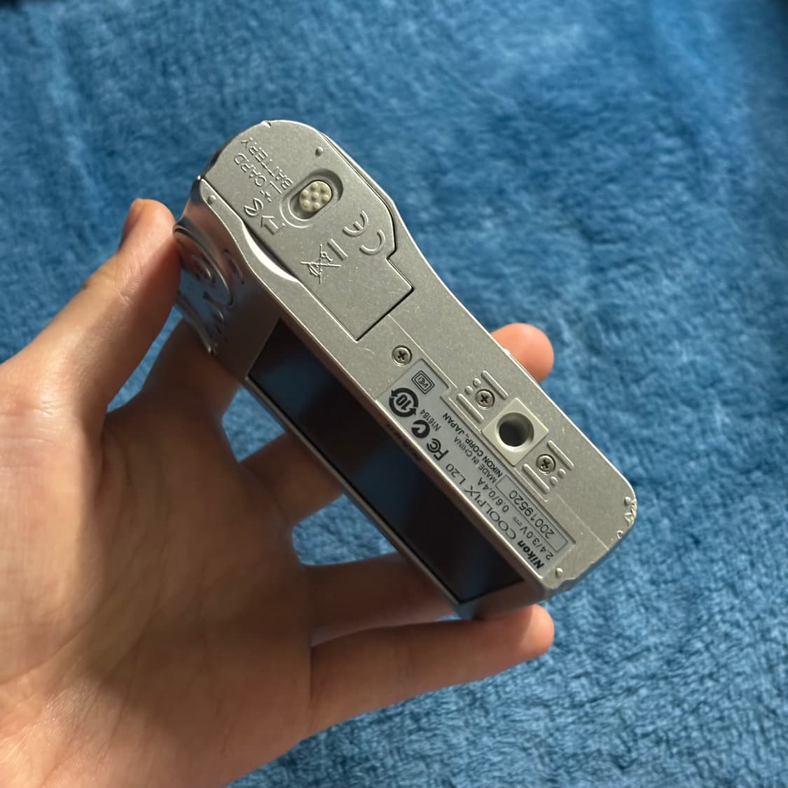 [상태좋음] 니콘 쿨픽스 L20 디지털 카메라 실버/빈티지 디카/희귀매물 상품이미지6