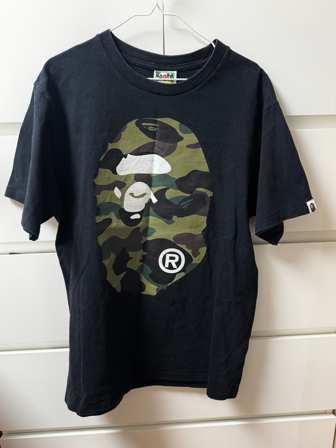 베이프 카모 반팔 M 상품이미지1