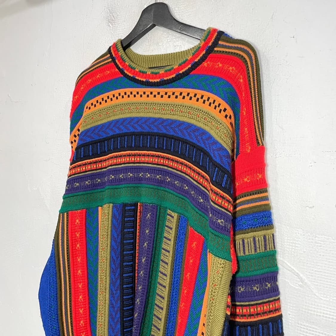 빈티지 에스닉 패턴 니트 상품이미지4