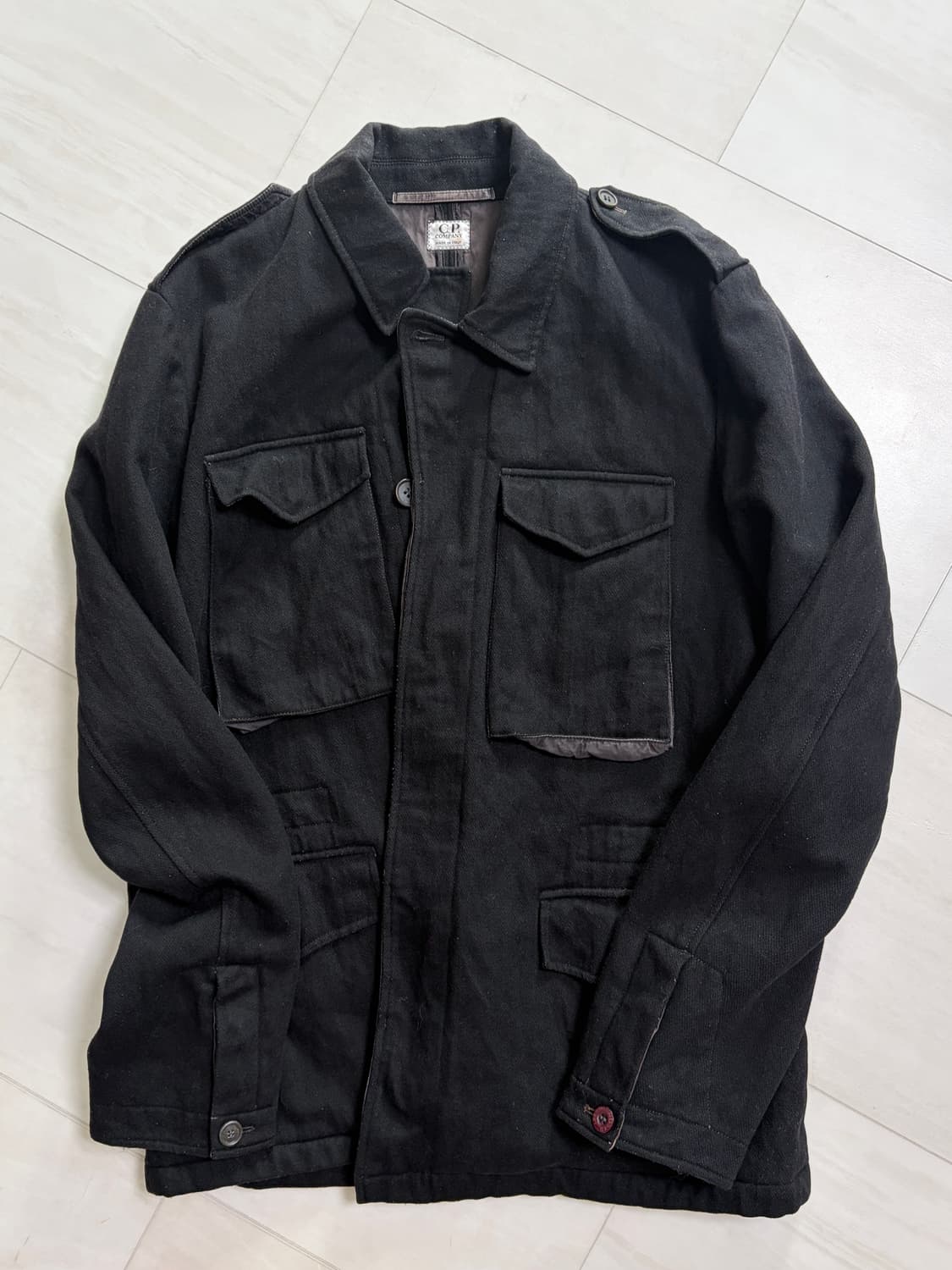 90s C.P 컴퍼니 나일론 라이닝 울 M65 필드자켓 상품이미지5