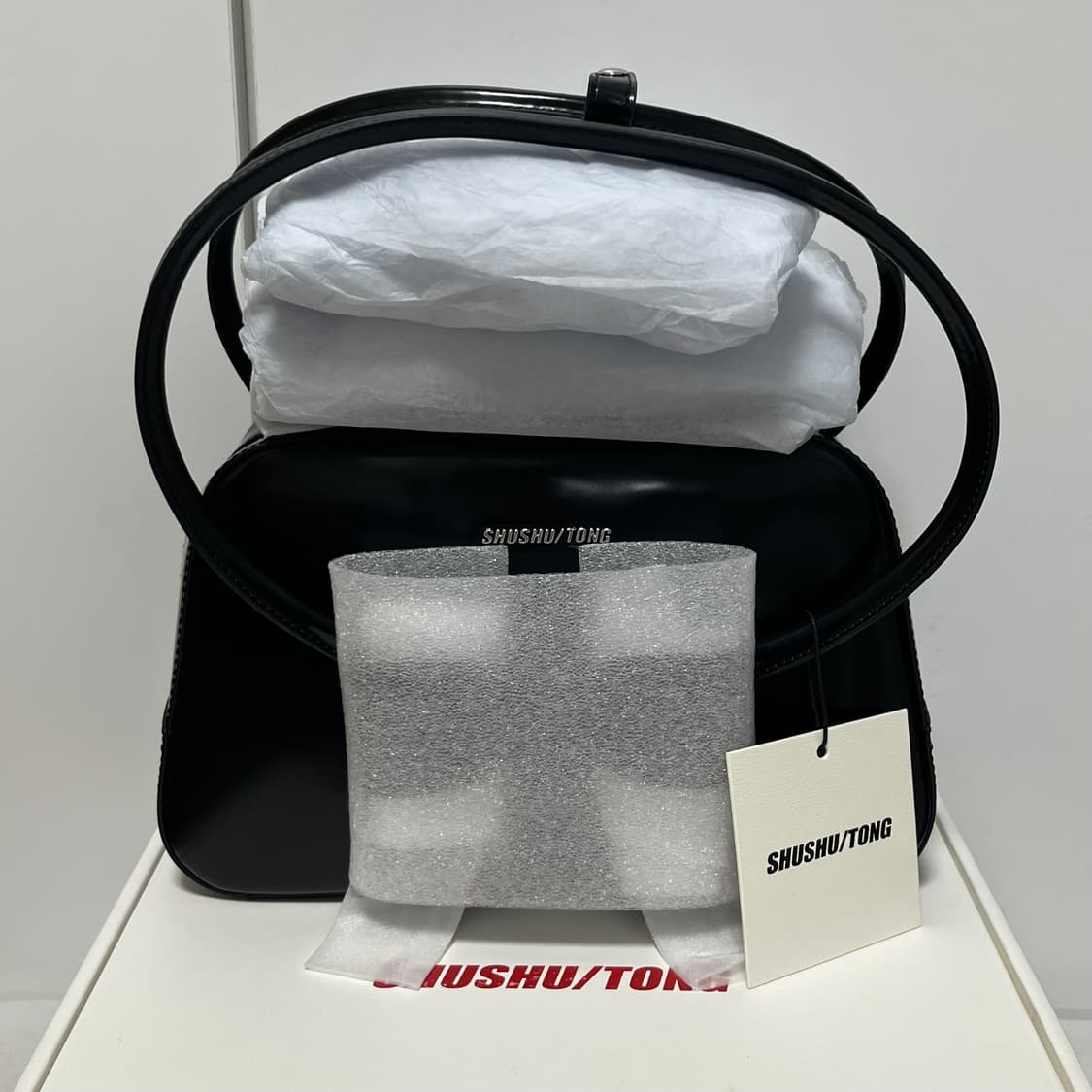 슈슈통 25fw 보우 레더 토트백/리본백 상품이미지4