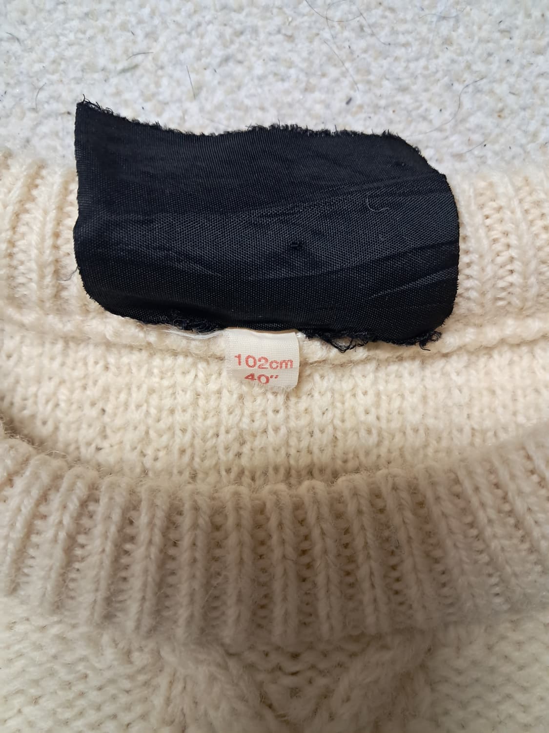 바버울케이블니트 상품이미지3