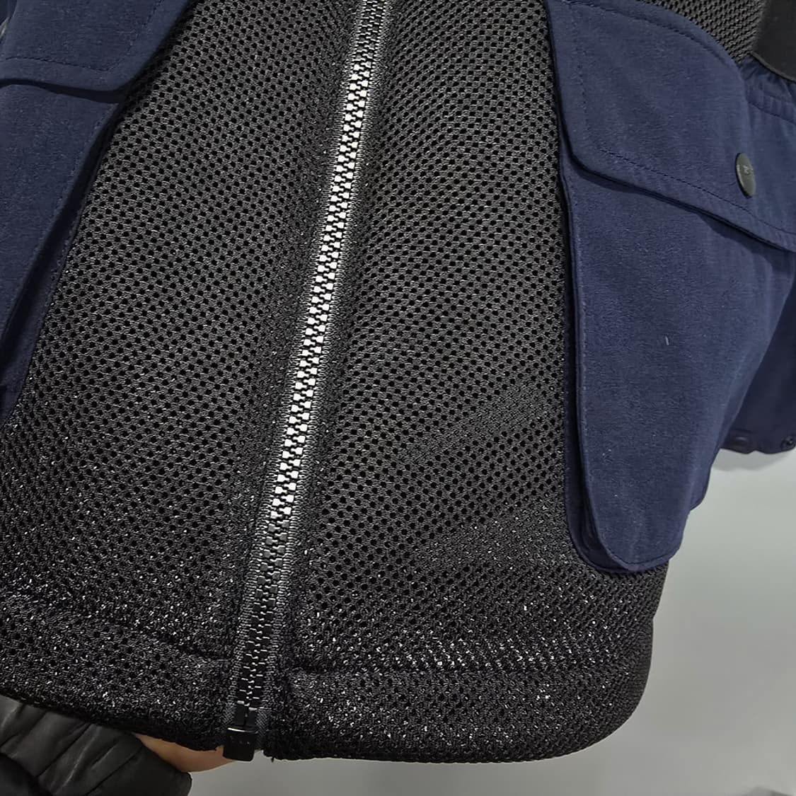 왁(WAAC) 여성 메쉬 배색 집업 자켓 90 상품이미지4