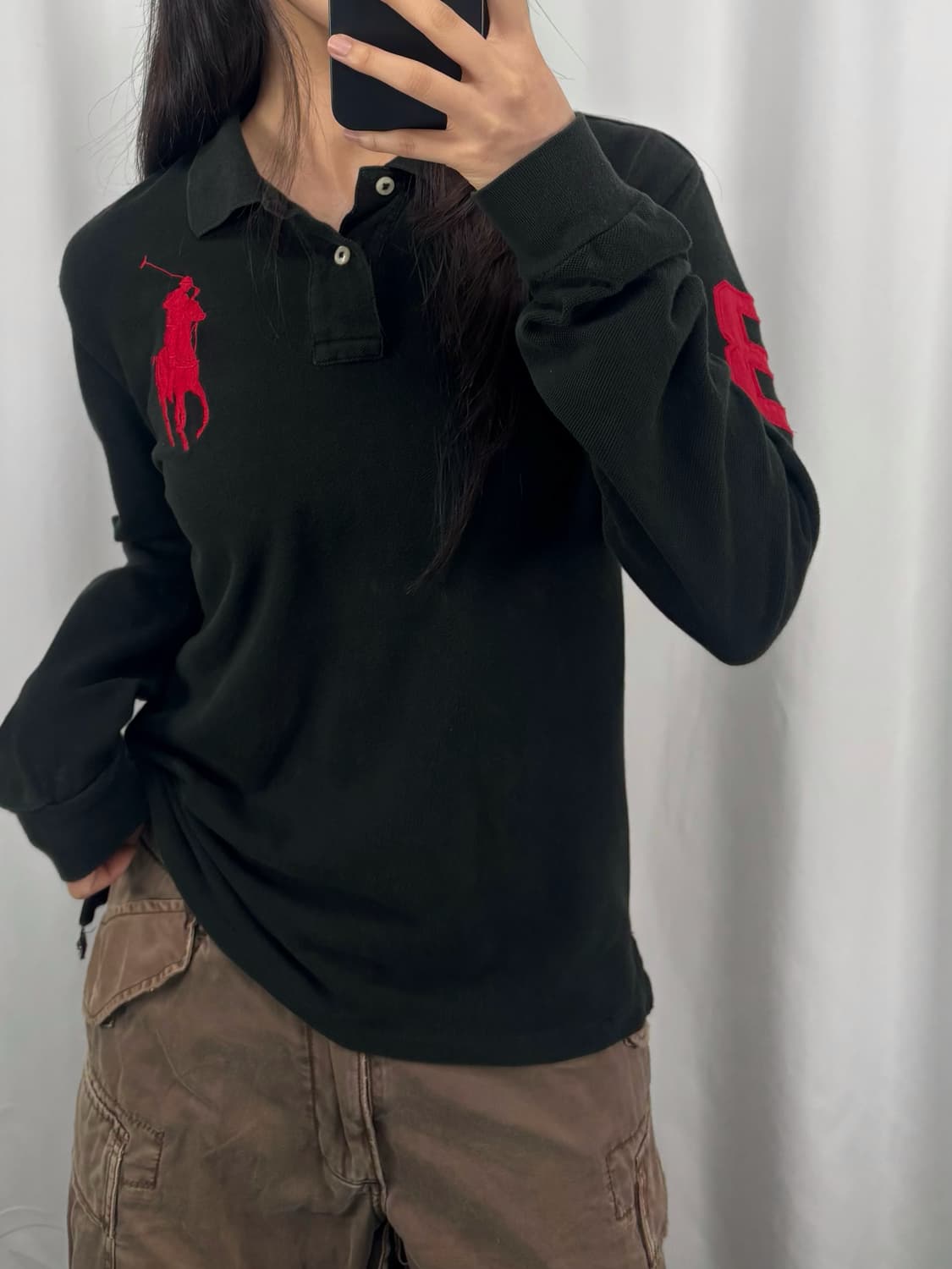 폴로 빅포니 긴팔 카라티 상품이미지2