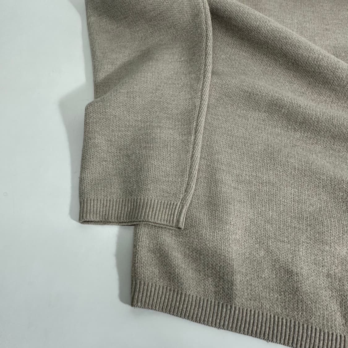 S 95 COOR 쿠어 오트밀 캐시미어혼방 라운드니트 상품이미지4