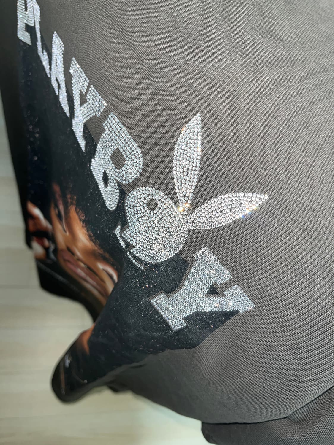 Playboy 오버핏 큐빅 티셔츠 M 상품이미지2