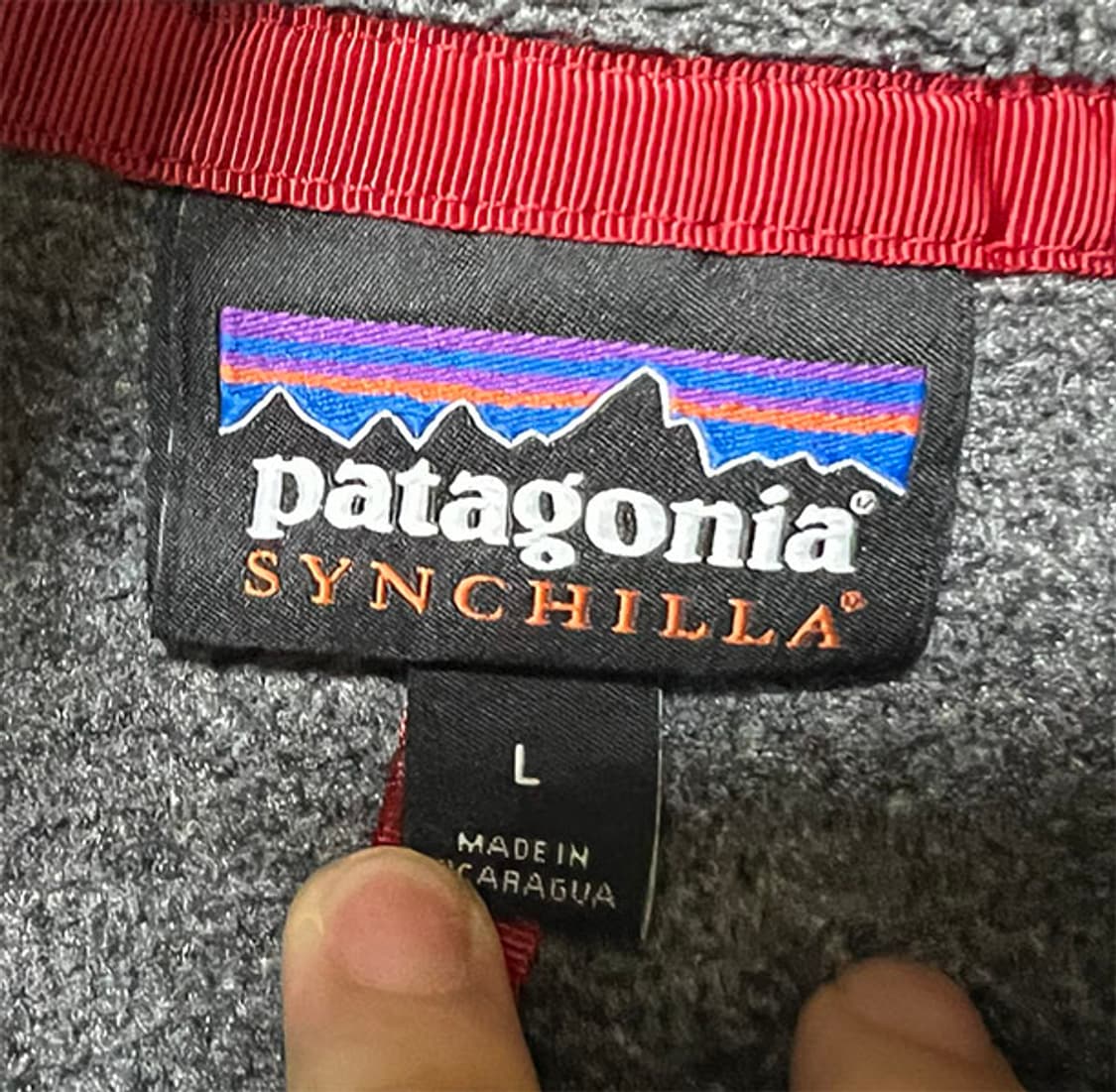파타고니아 신칠라 남자 풀오버 추동 스냅티 XL 105-110 상품이미지3