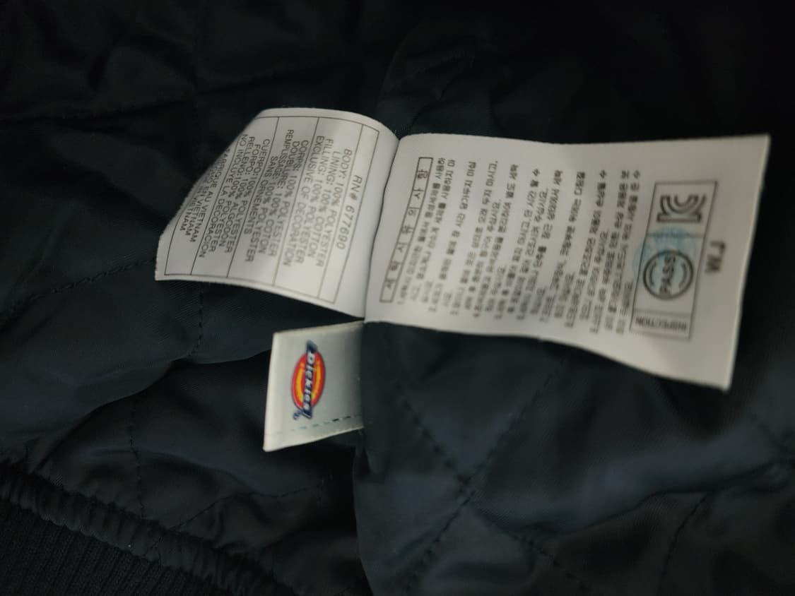  Dickies 야구 점퍼 네이비 M 95 상품이미지10
