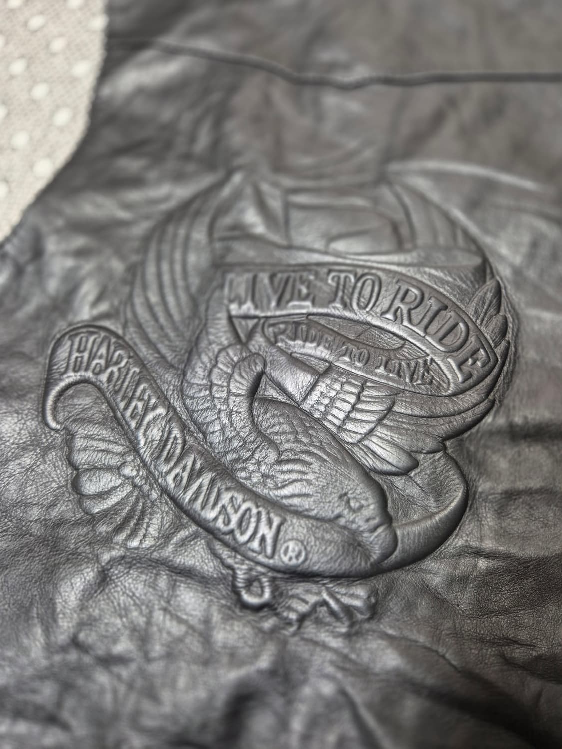 [L] 할리데이비슨 레더 베스트 -312 상품이미지4