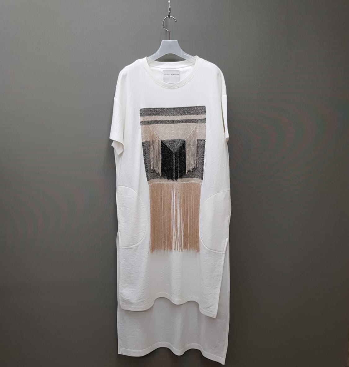 스테판 슈나이더 프린지 그래픽 롱 원피스 F사이즈 상품이미지1