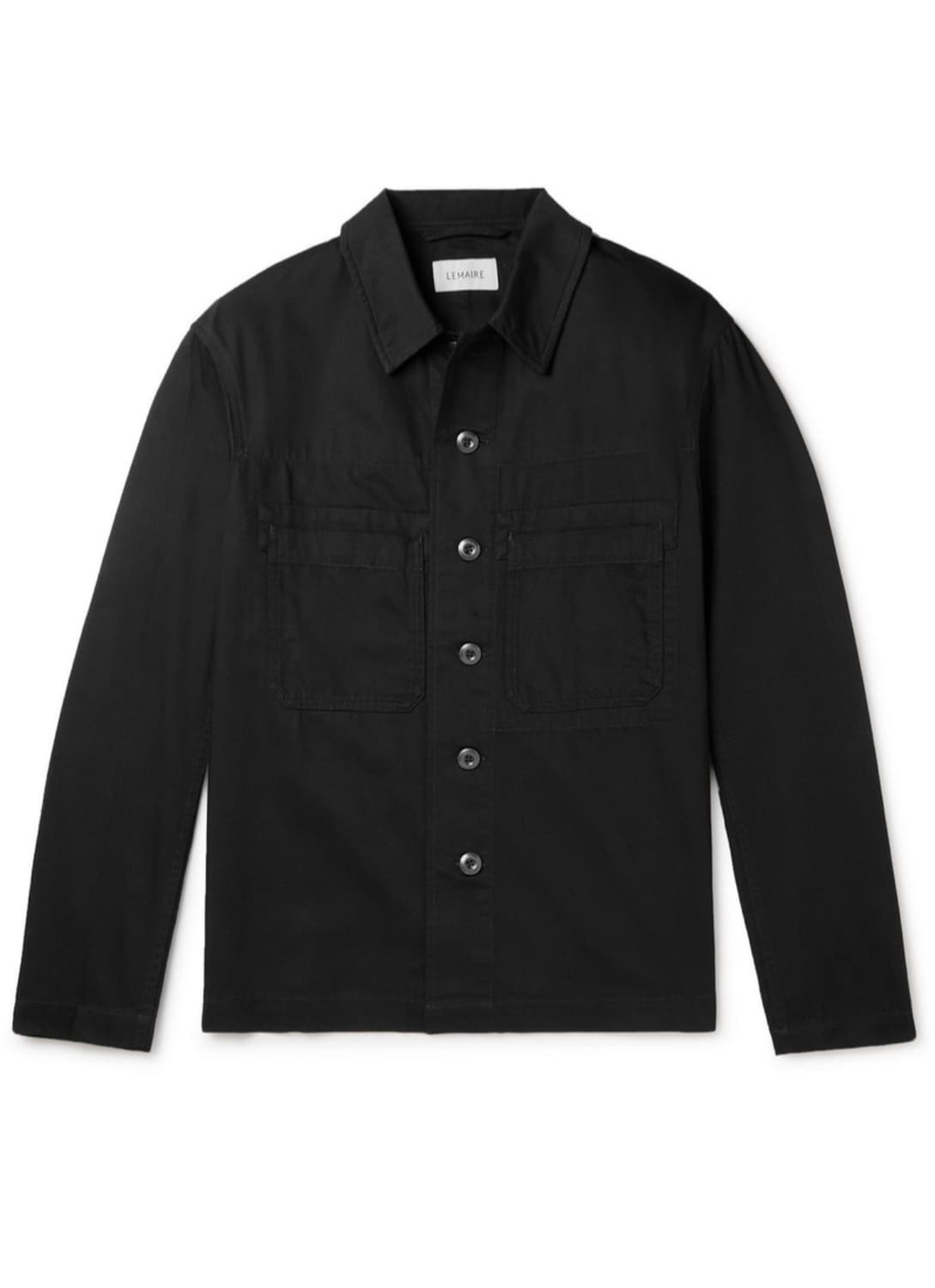 르메르 데님 워크웨어 오버셔츠 블랙 M 상품이미지1