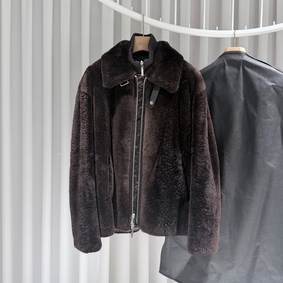 (A+/46) / 디올 비버 퍼 자켓 브라운 상품이미지1