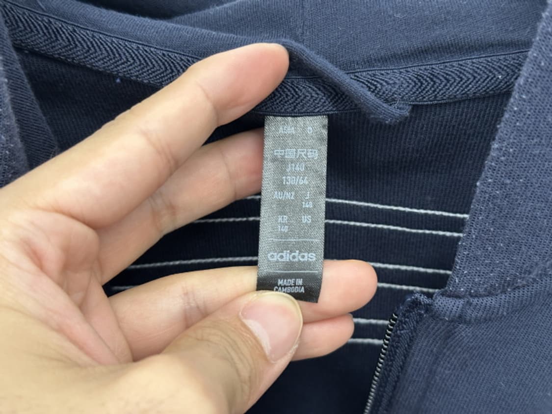 ADIDAS 후드 집업 (M~L) 상품이미지9