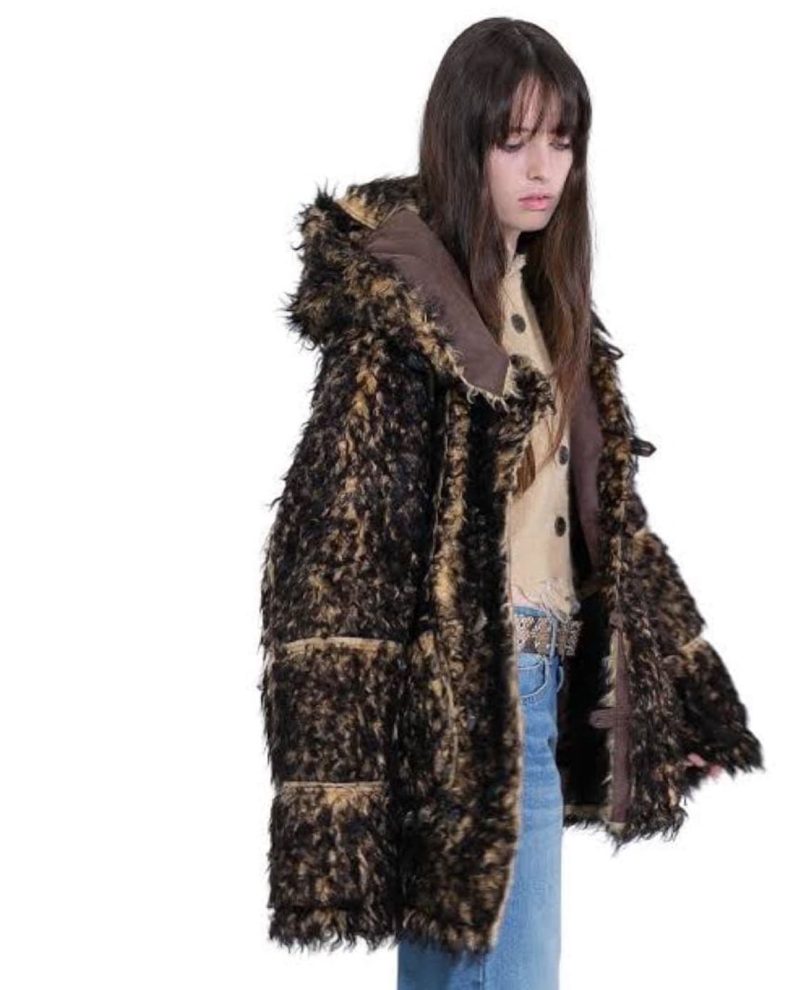 Perverze hoodie Riversible  fur 퍼버즈 퍼 상품이미지9