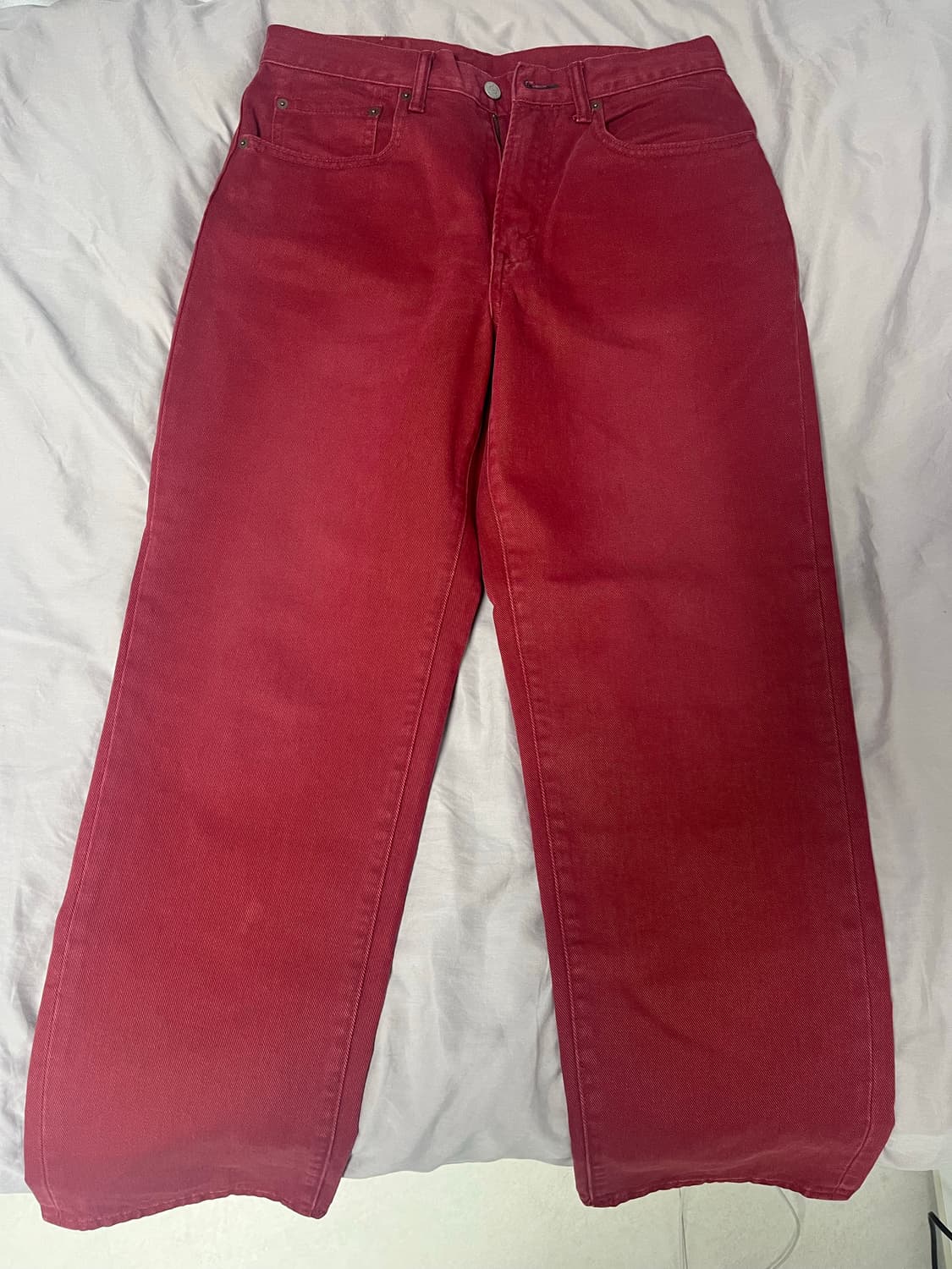 디스이즈네버댓 레귤러진 레드 m 상품이미지1