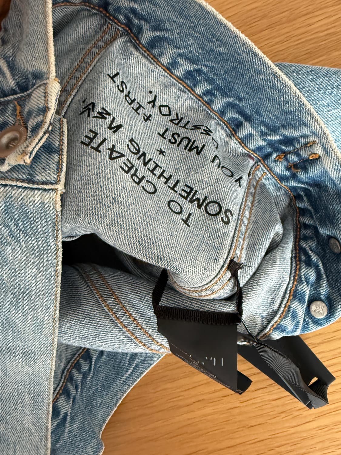 Ben taverniti unravel project 데님 자켓(ITAL 상품이미지7