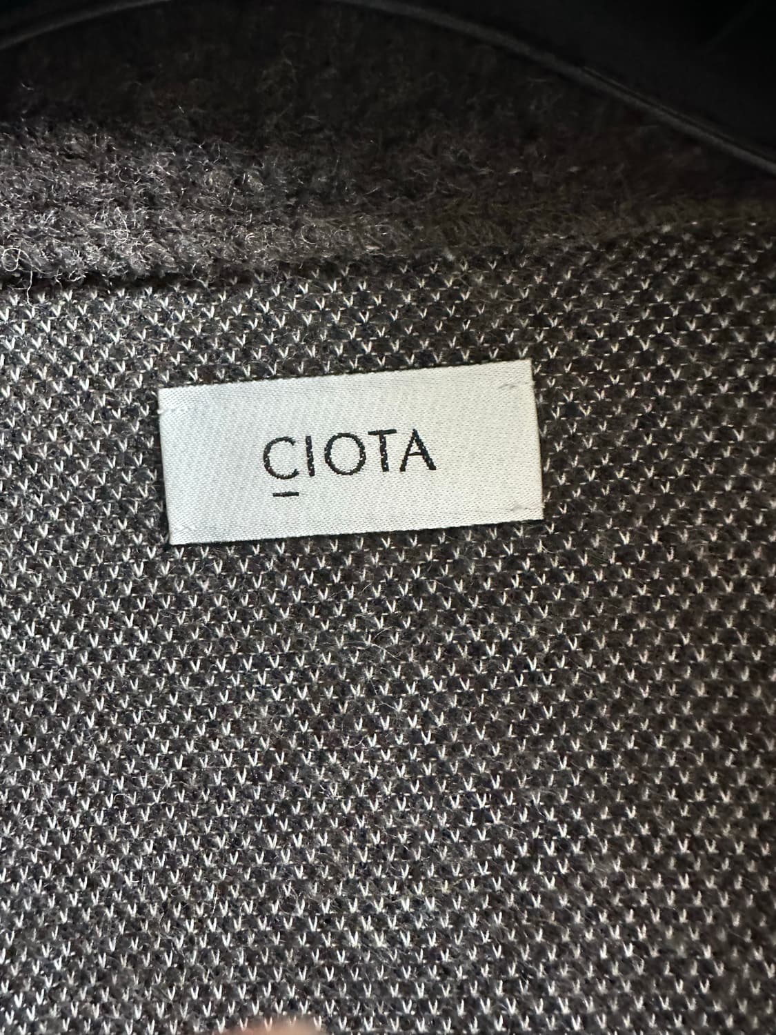 CIOTA 시오타 수빈 코튼 파일 블루종 재킷 상품이미지7