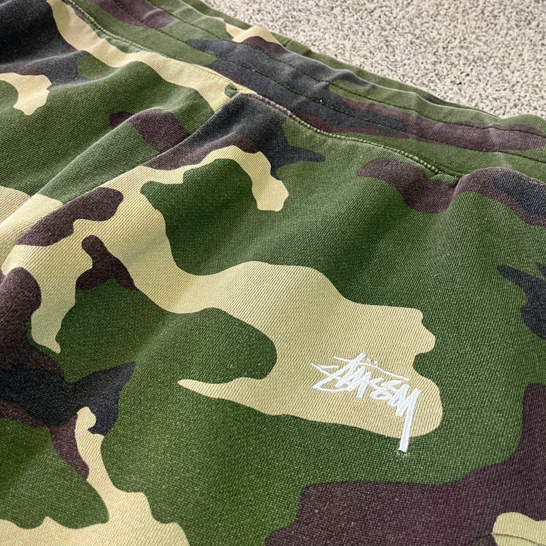 STÜSSY 스투시 카모 조거 스웻팬츠  상품이미지3