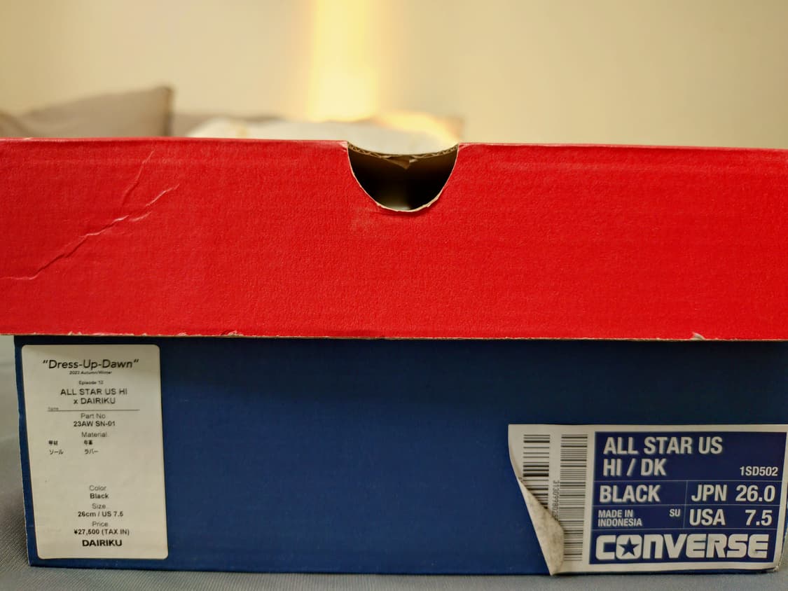 converse x dairiku 올스타하이 (260) 상품이미지10