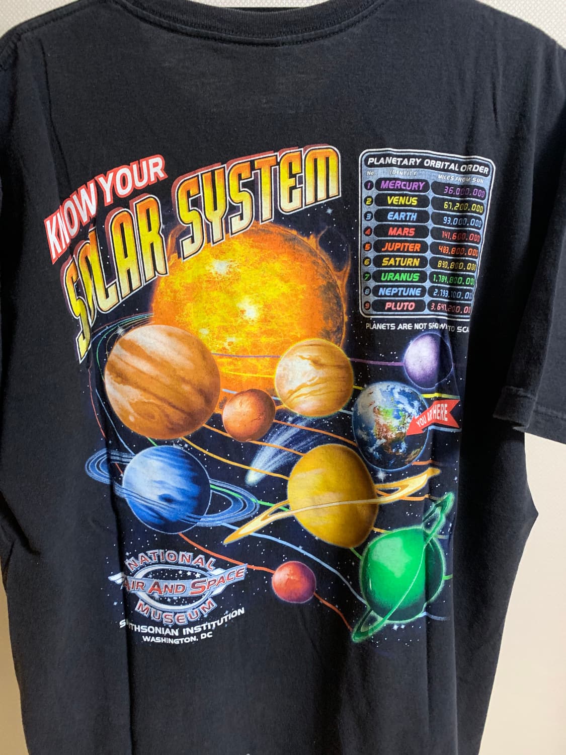 빈티지 8-90s USA 뮤지엄 블랙 반팔 티셔츠 상품이미지4