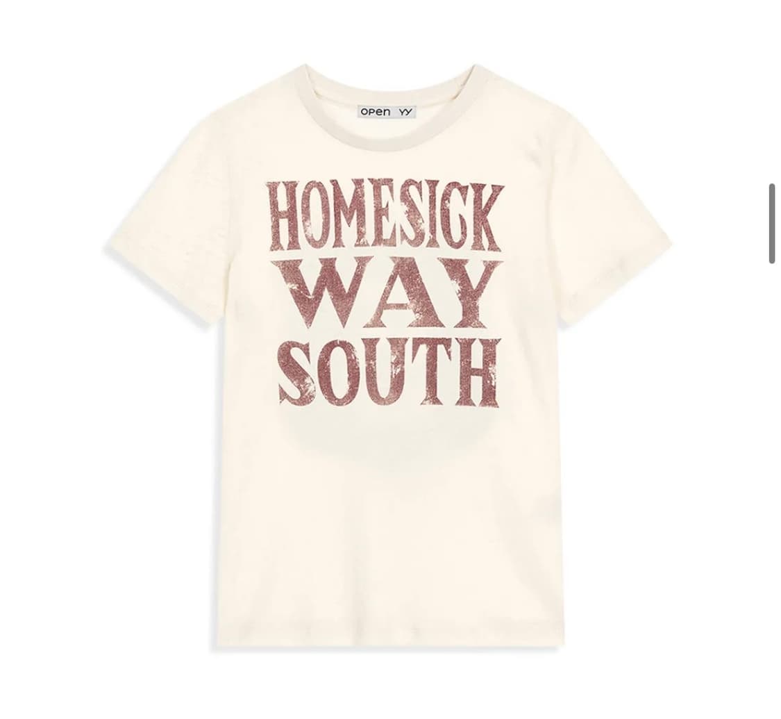 HOMESICK TEE (CREAM) 상품이미지4