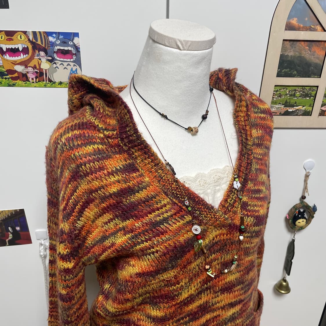 하구미 니트후드 #모리걸 #하구미 상품이미지6