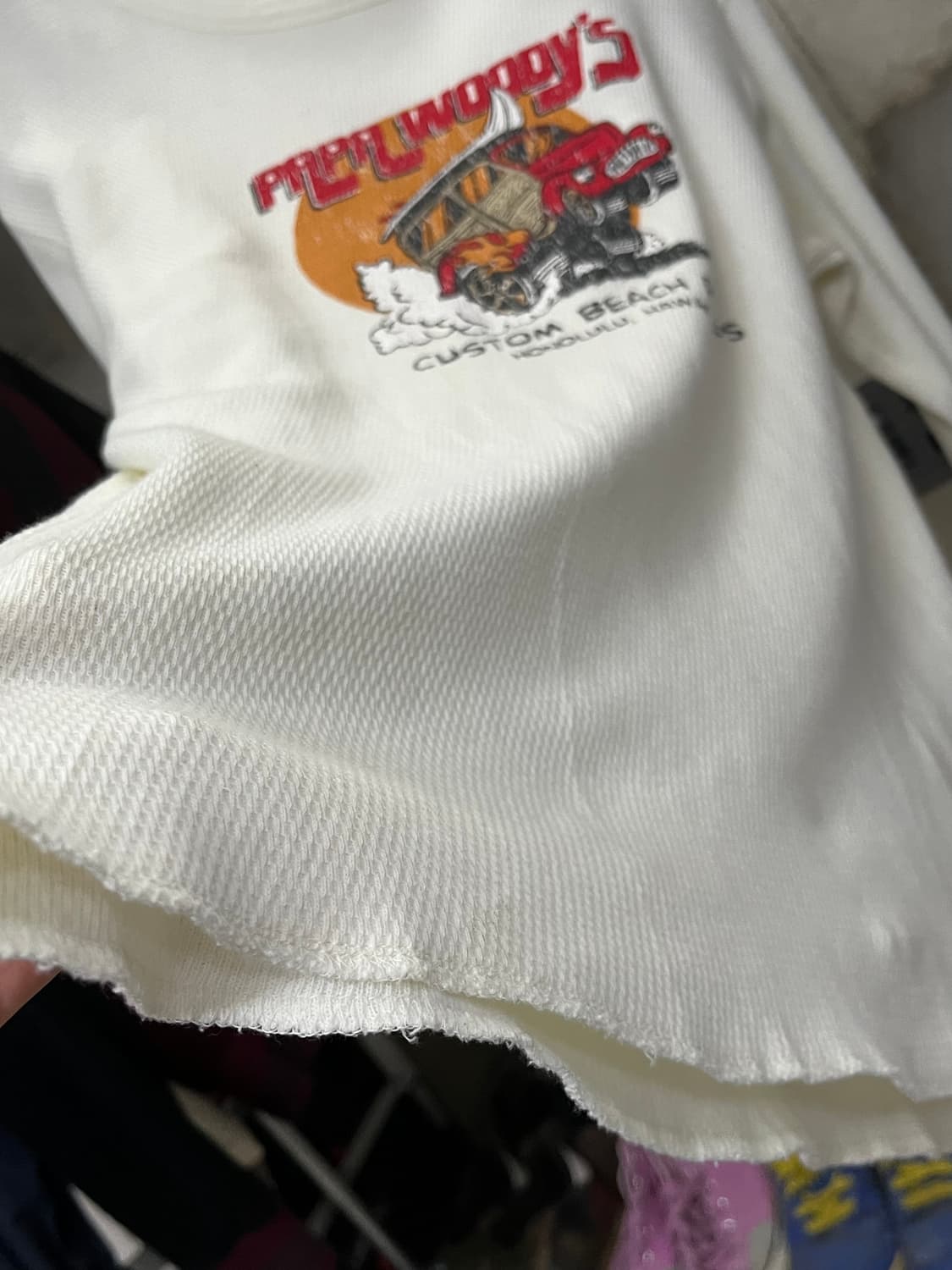 PAPA's WOODY WAFFLE T-SHIRTS (L) 상품이미지8