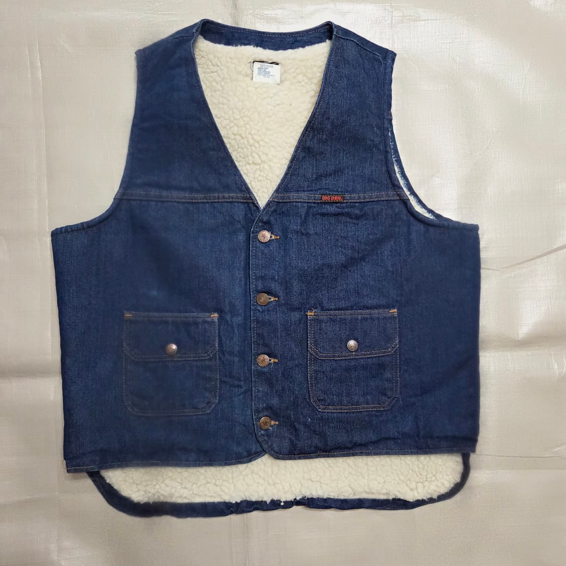 아메리칸 빈티지 쉐르파 데님 베스트 상품이미지2