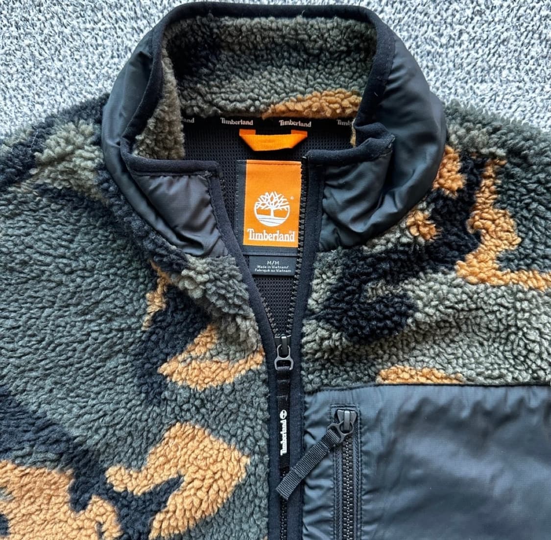팀버랜드 카모 플리스 자켓 M 상품이미지2