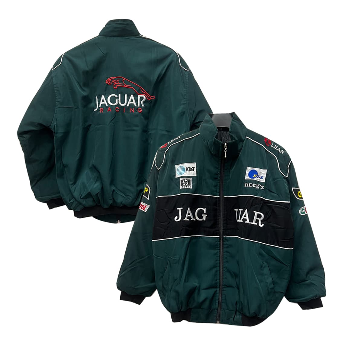 VTG 재규어 레이싱 점퍼 자켓 L 상품이미지1