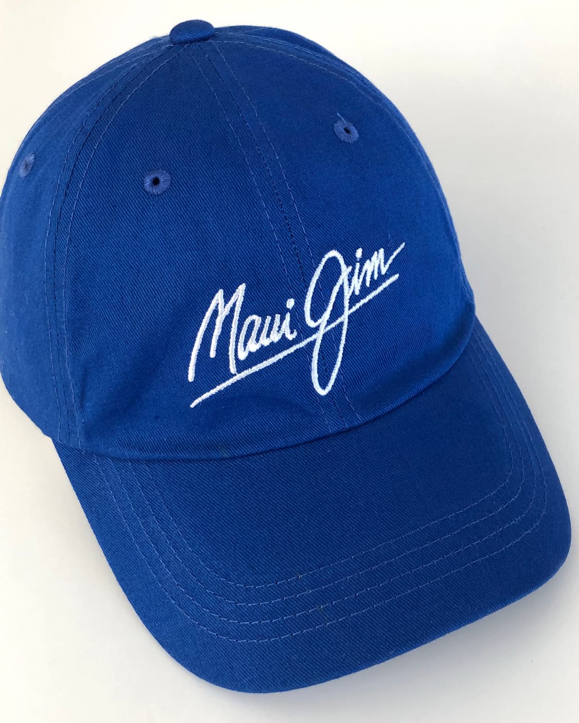 미국 빈티지 Maui Jim 블루 볼드캡 모자 상품이미지2