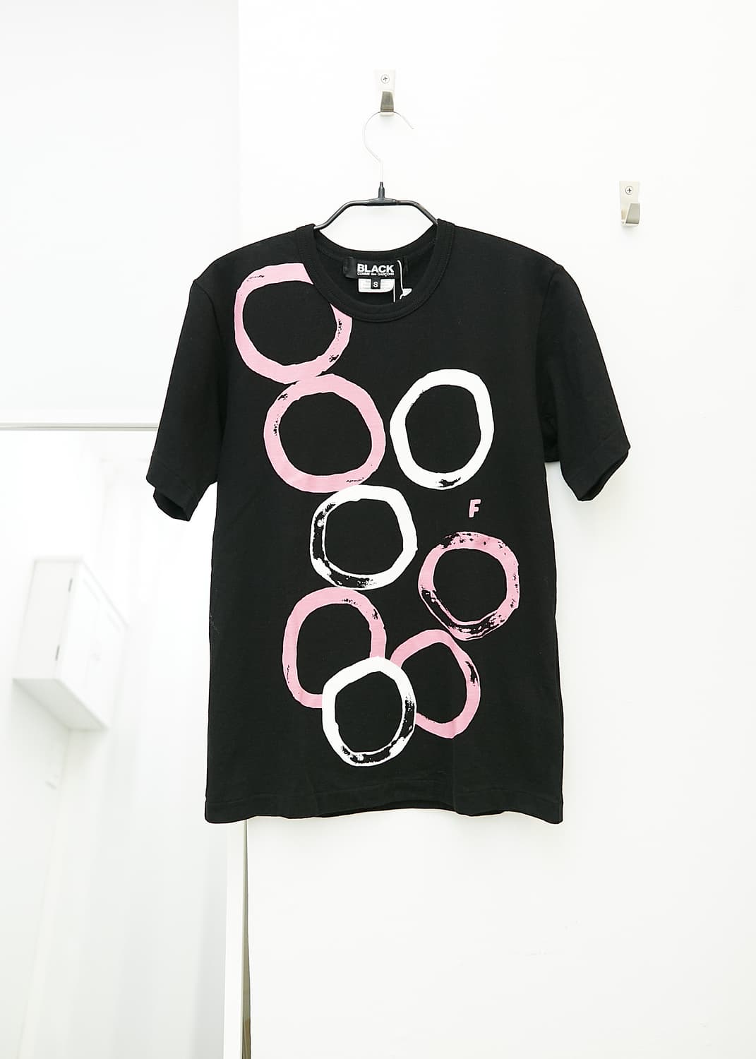 CDG Black Graphic Printing T-Shirt 상품이미지1