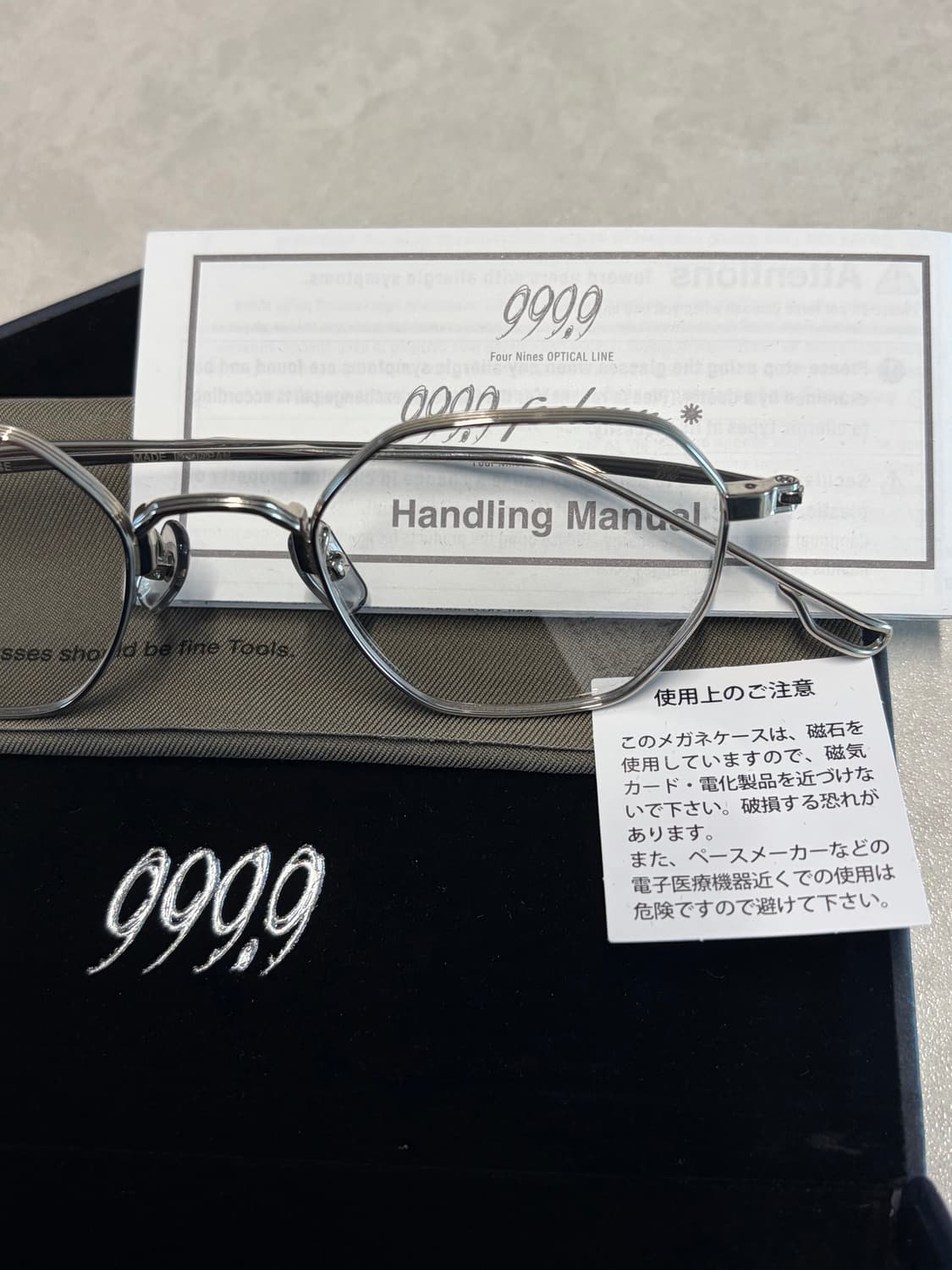 새상품) 포나인즈 999.9 S626T 안경 상품이미지2
