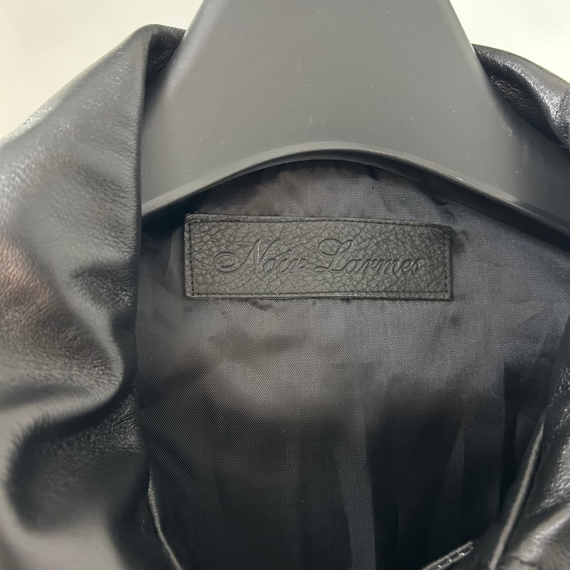 느와르 라르메스 램스킨 라이더 자켓 상품이미지7