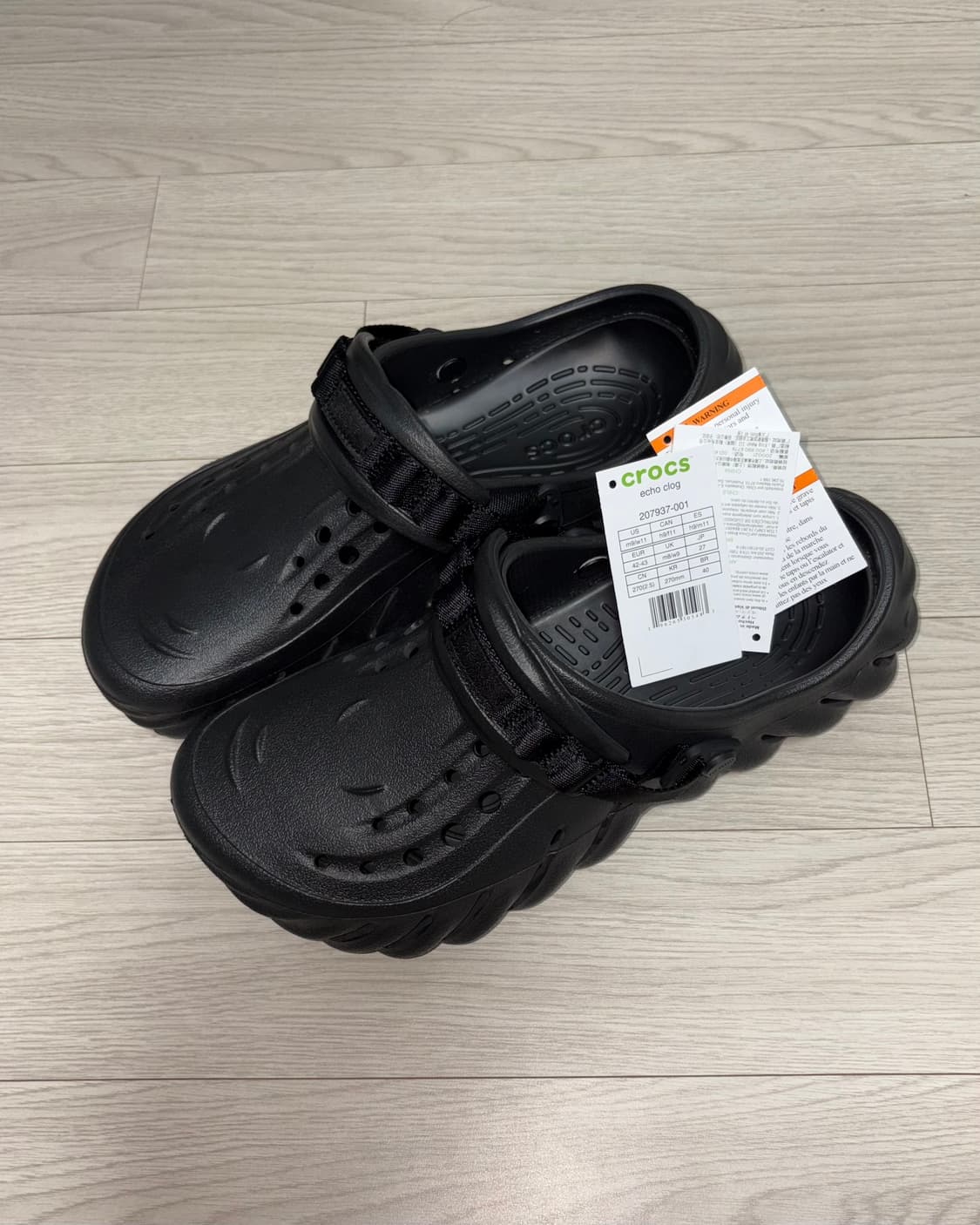 크록스 에코 클로그 블랙 (270) 상품이미지3