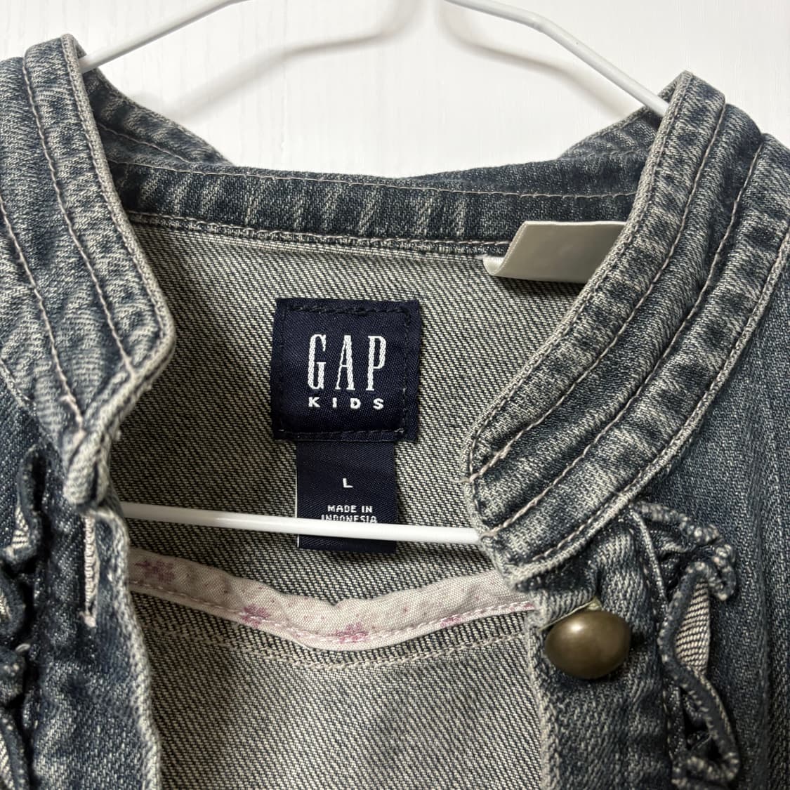 GAP 키즈 청자켓 착샷잇음 상품이미지4