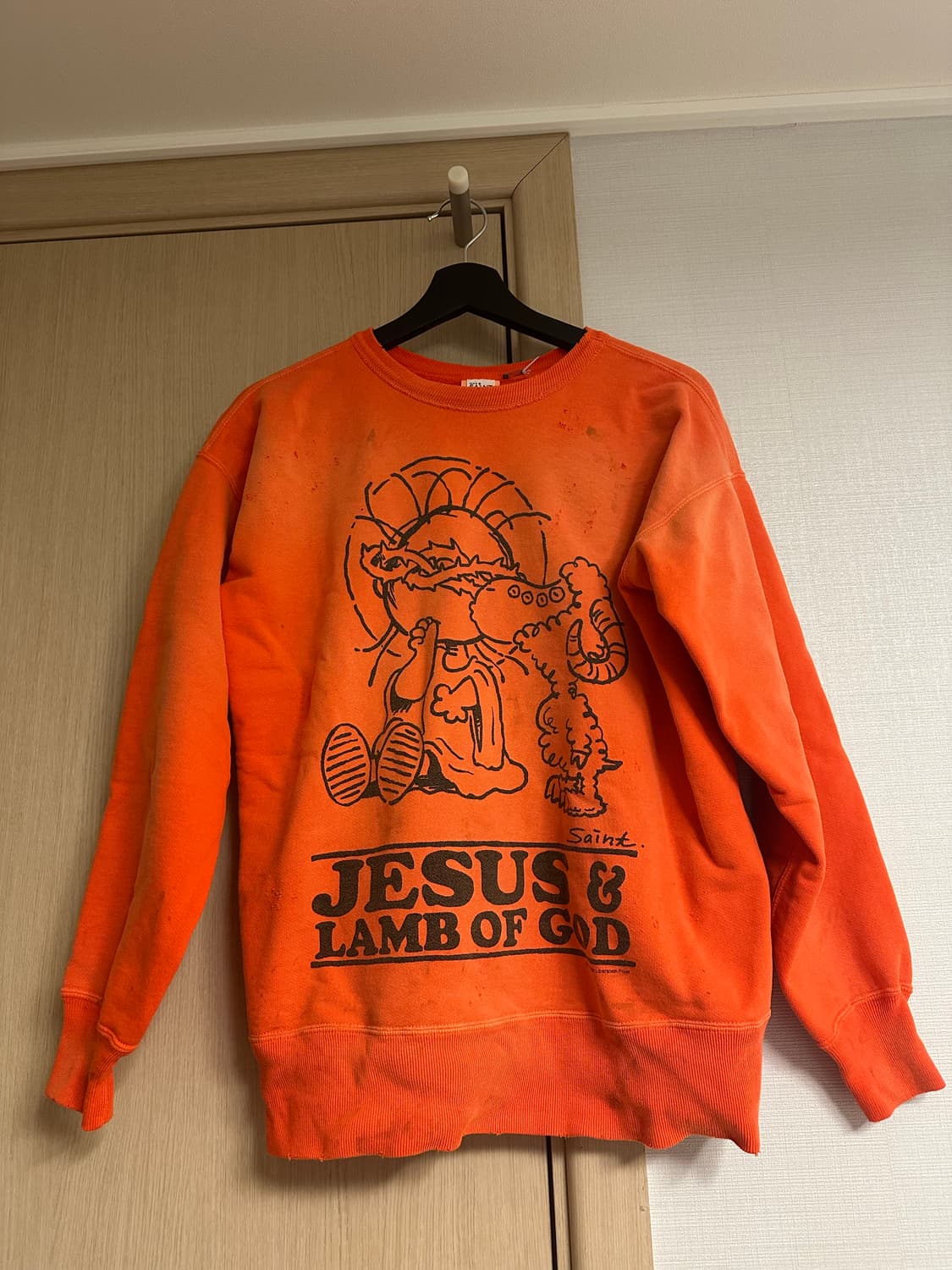 세인트미카엘 맨투맨 스몰 새상품 상품이미지1