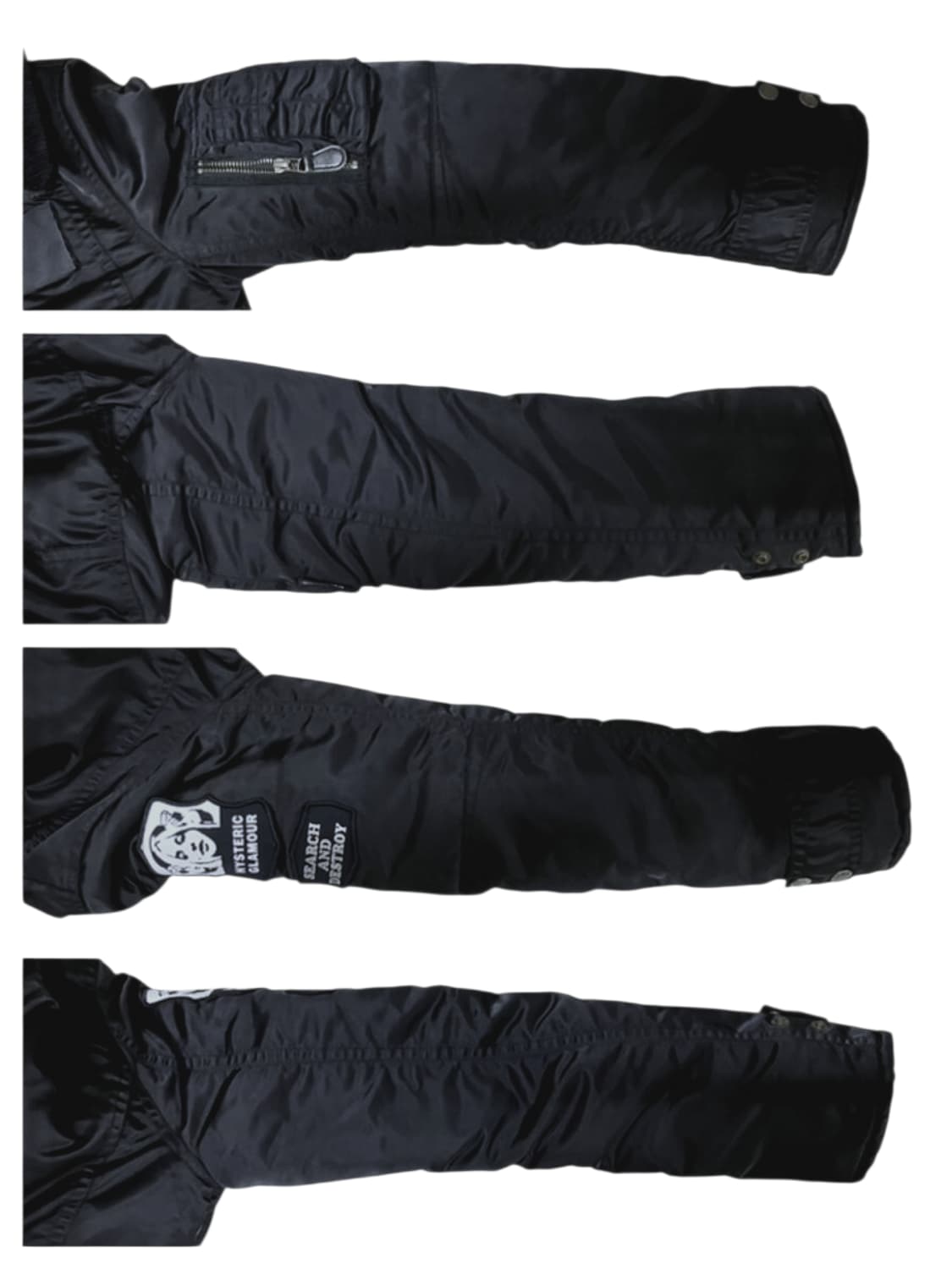 히스테릭 글래머 유니섹스 롱 다운 코트 y2k 프리마로프트 상품이미지2