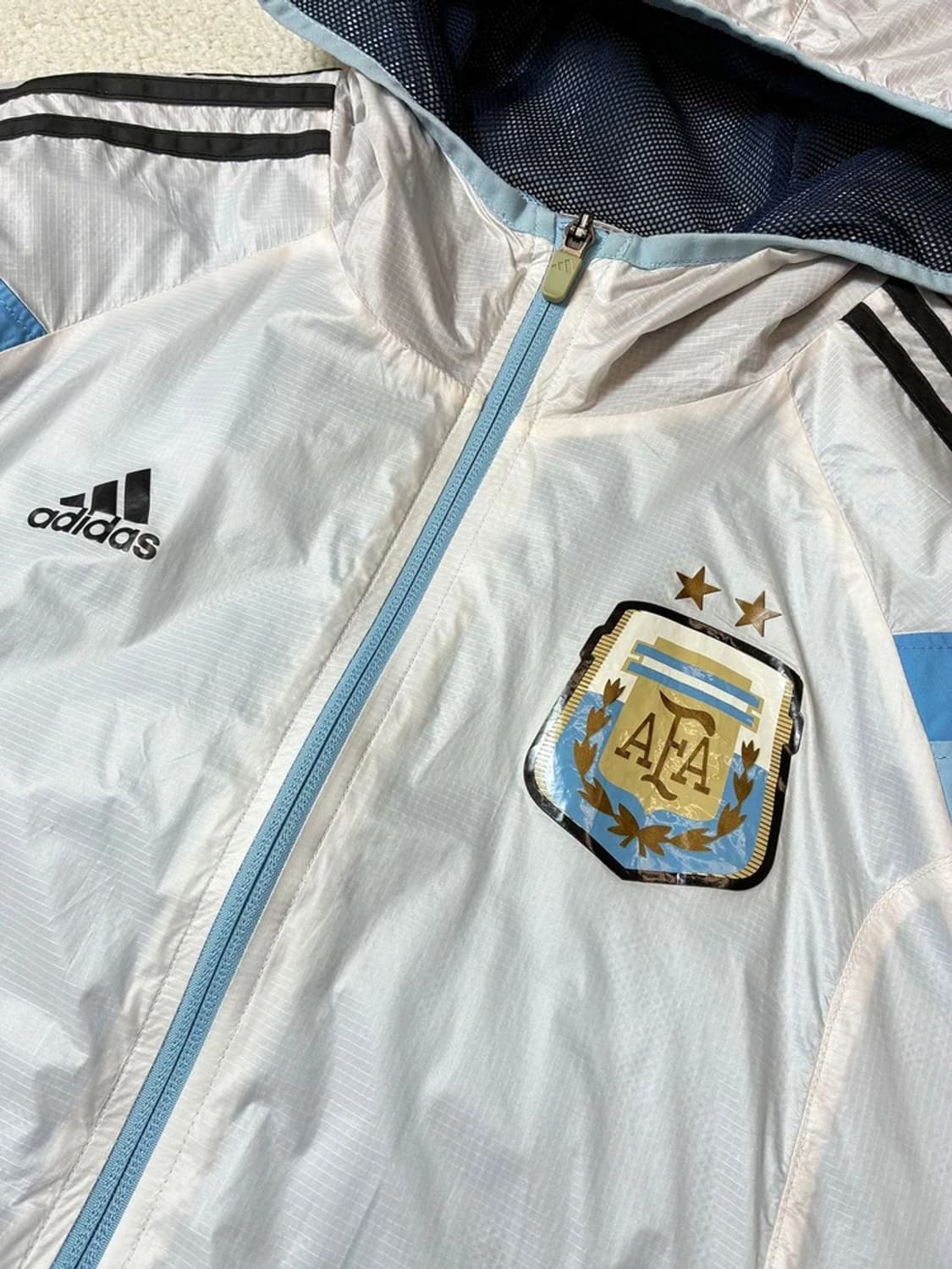 아디다스 14-15 아르헨티나 축구 국대 바람막이 자켓 PN7482 상품이미지4
