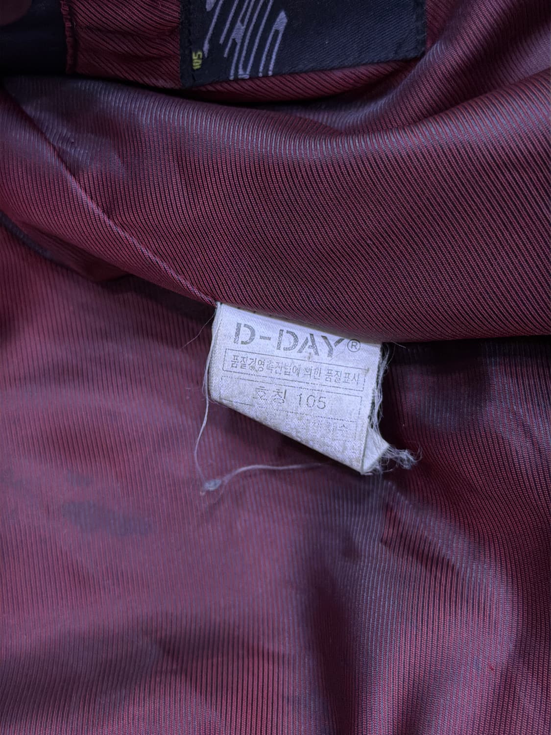 디데이 빈티지 소가죽 싱글 미드 레더자켓 105 상품이미지8