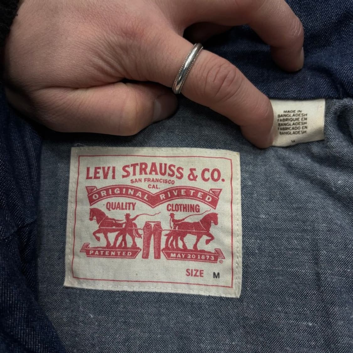 리바이스 데님 써모어 패디드 자켓 v2136 상품이미지8