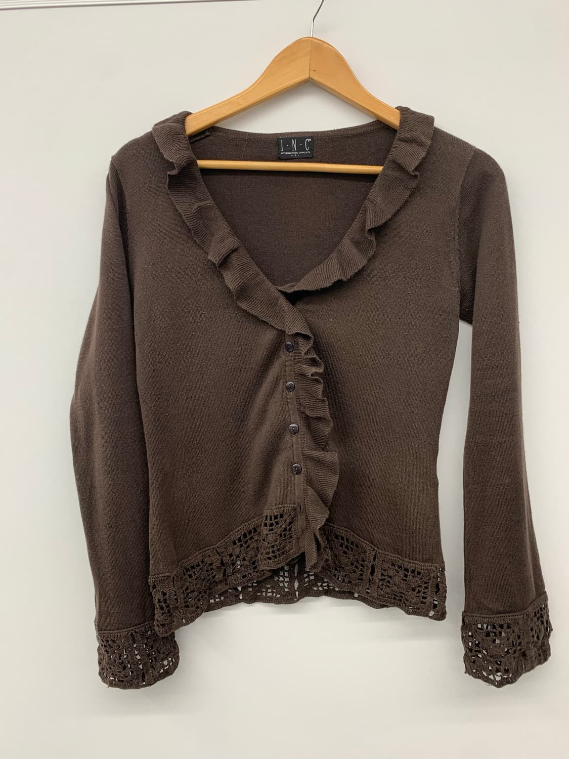 Inc 러플 가디건 상품이미지4