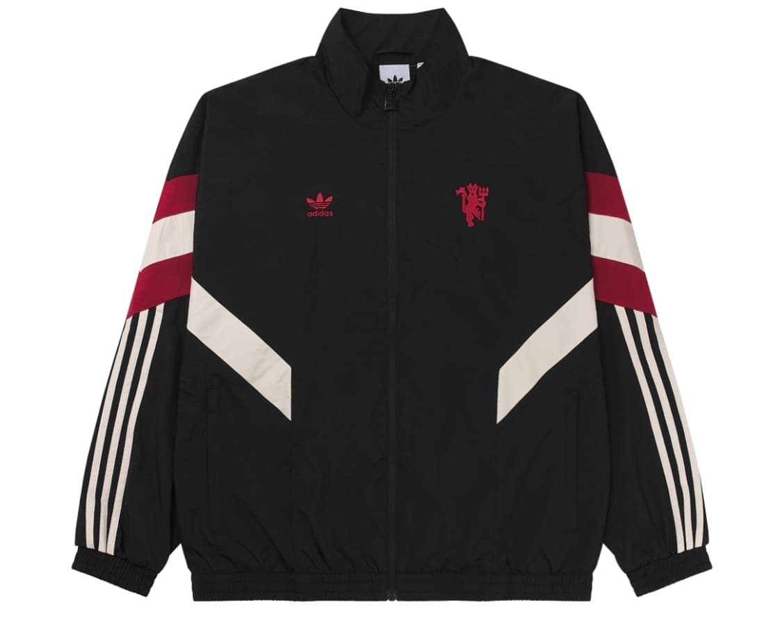 아디다스 맨체스터 유나이티드 오리지널스 트랙탑 블랙 레드 - KR 사이즈 상품이미지1