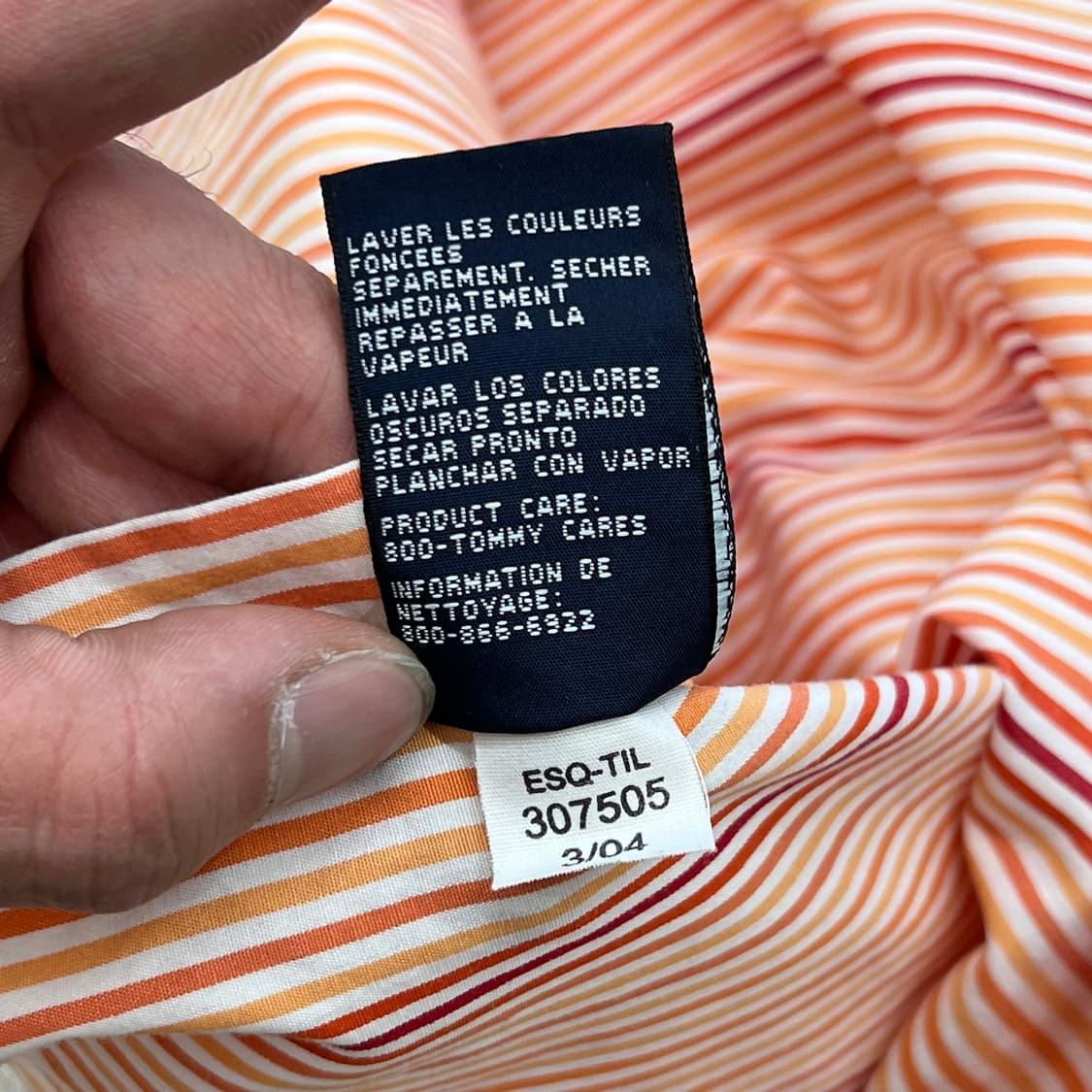 타미힐피거 스트라이프 하프 셔츠 r3451 상품이미지8